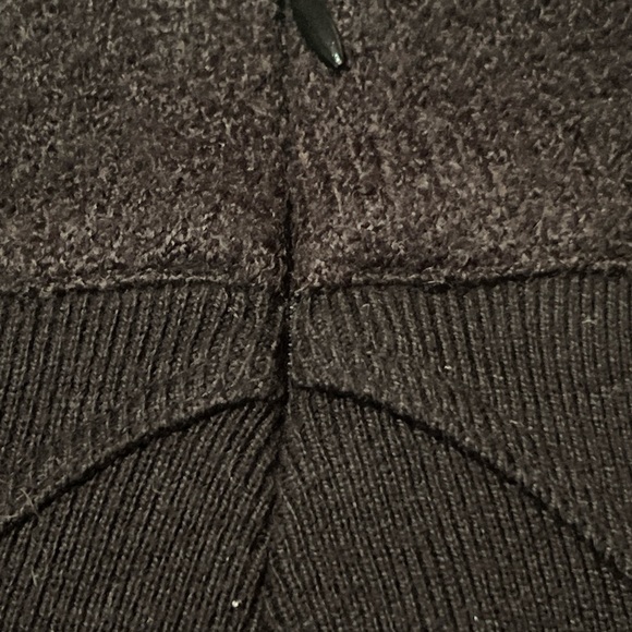 CABI black cotton blend knit skirt size medium - Picture 3 of 10